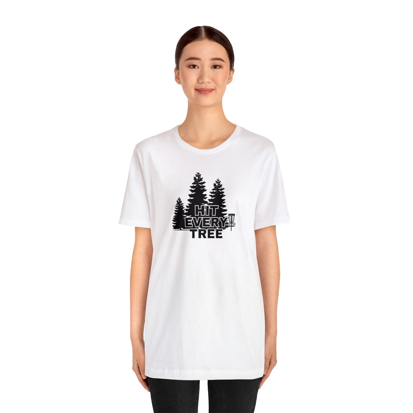 Disc Golf T-Shirt - "Hit Every Tree"