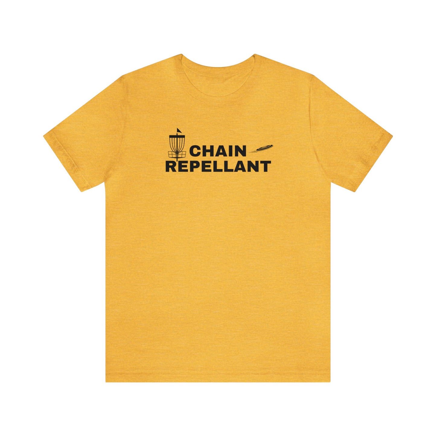 Disc Golf T-shirt - "Chain Repellant"