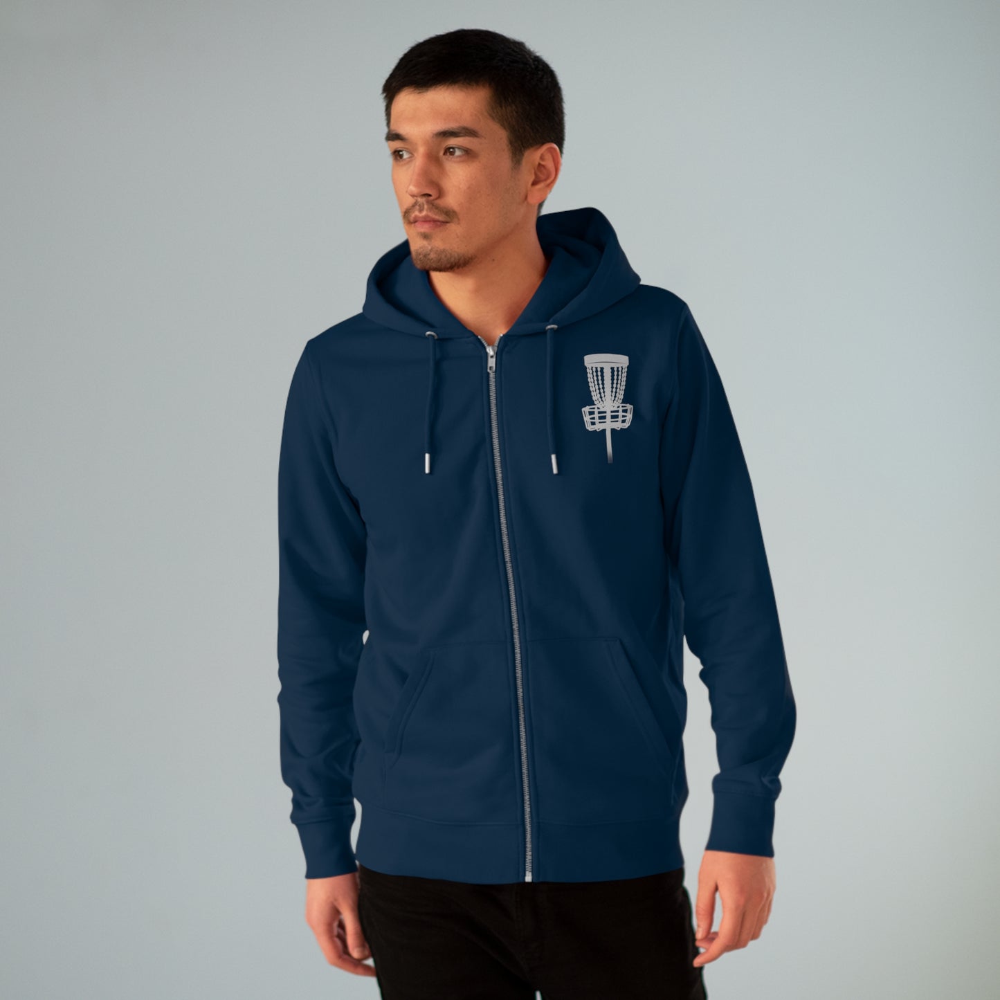 Disc Golf  Zip Hoodie