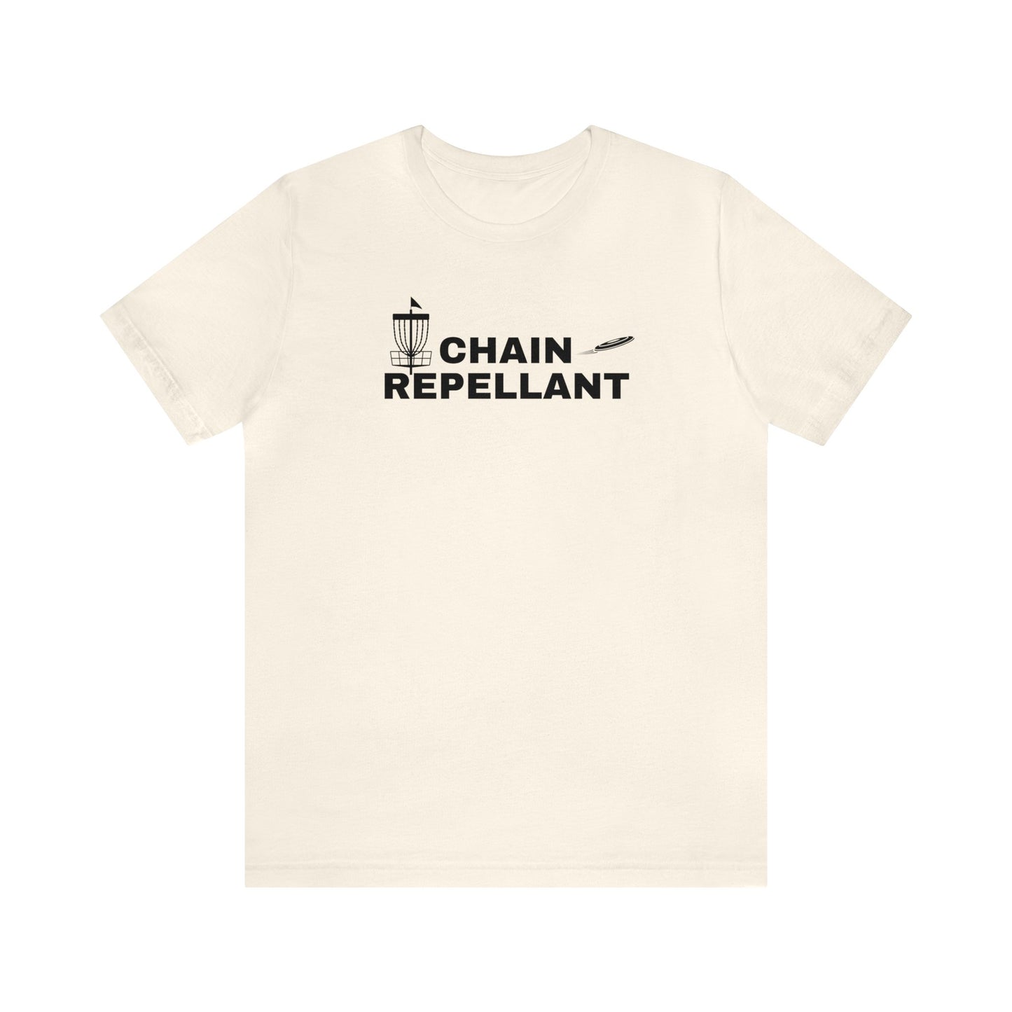 Disc Golf T-shirt - "Chain Repellant"