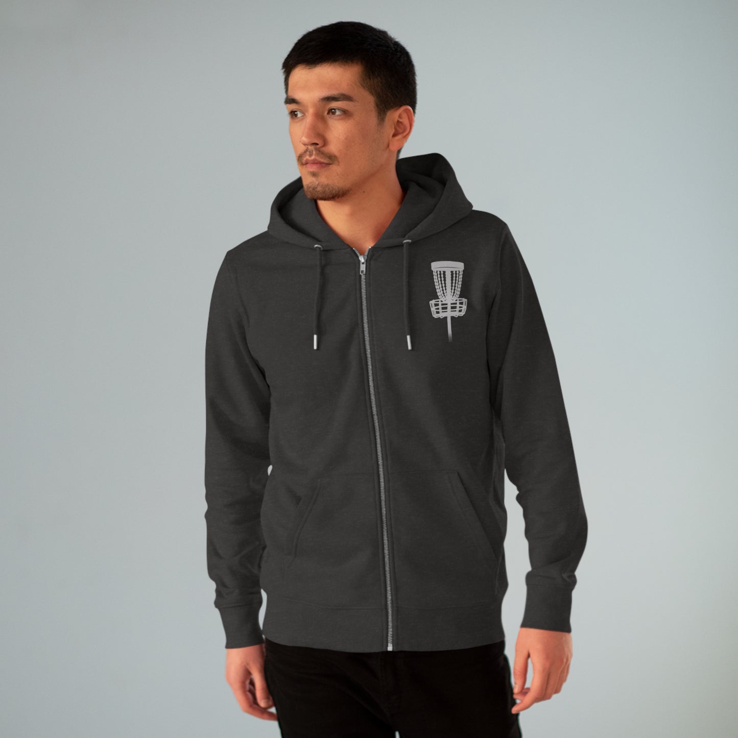 Disc Golf  Zip Hoodie