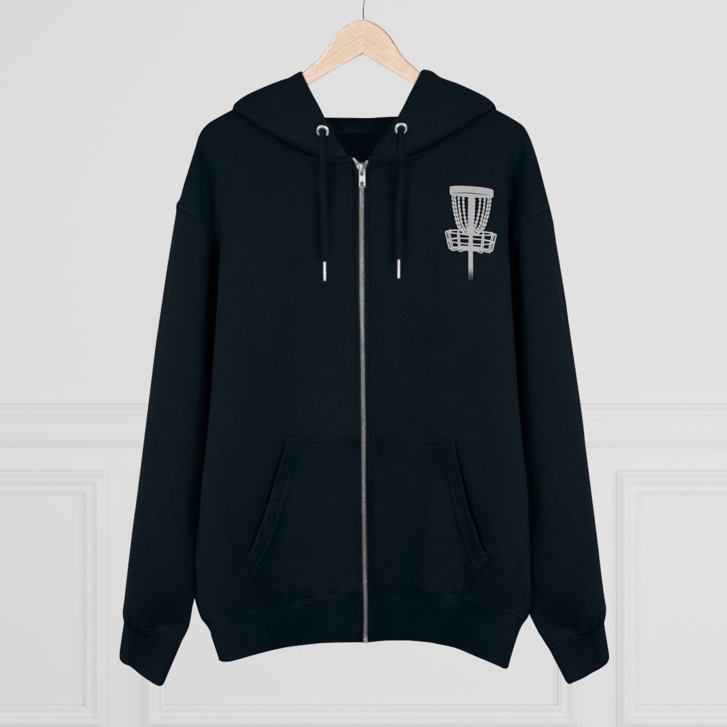 Disc Golf  Zip Hoodie