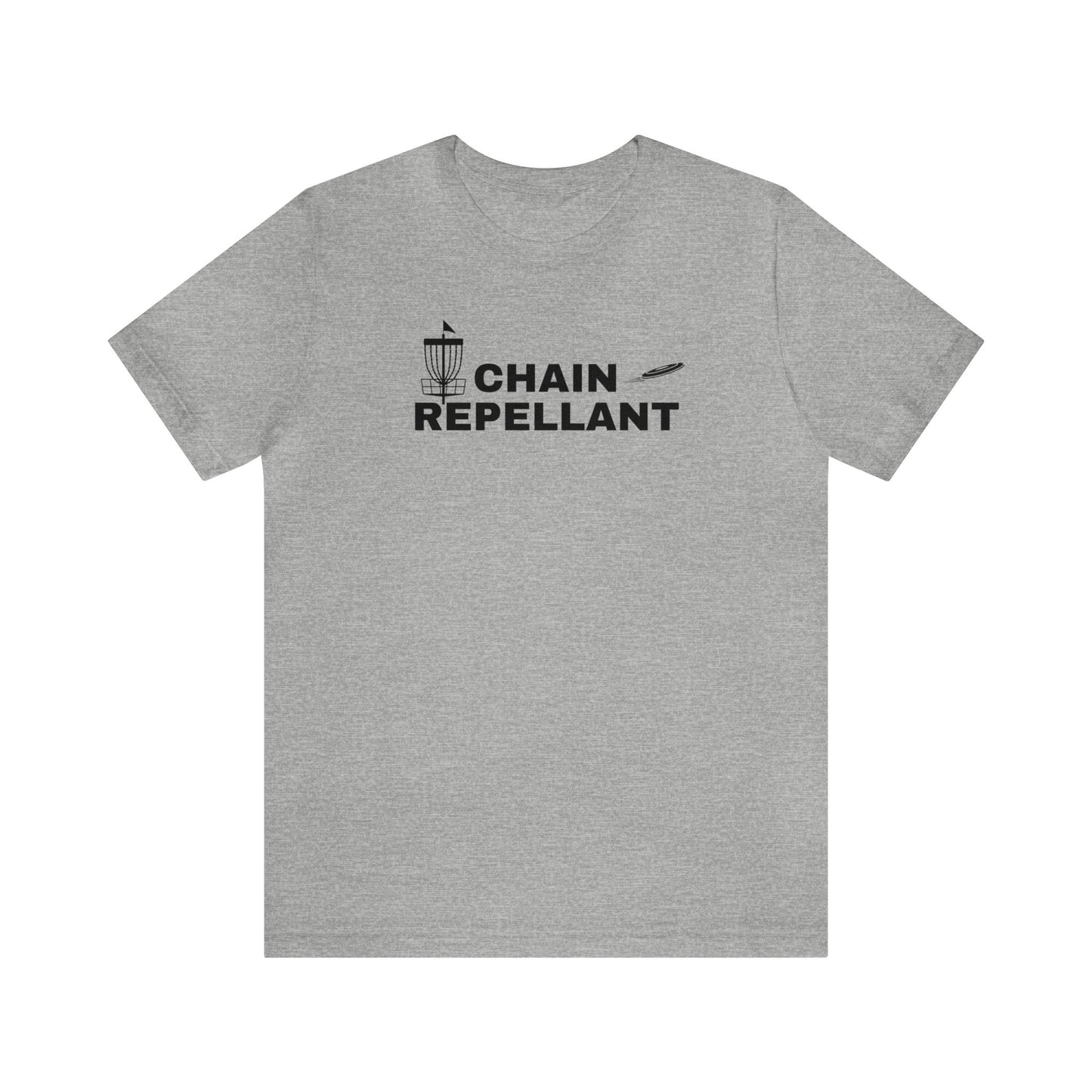 Disc Golf T-shirt - "Chain Repellant"