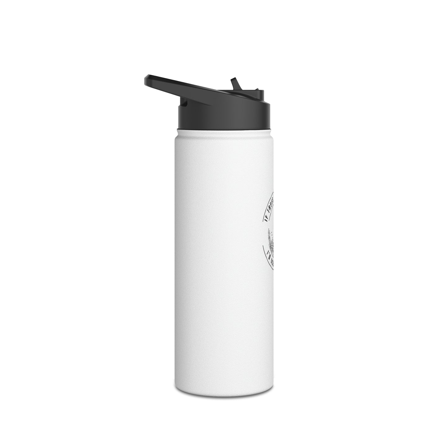 Disc Golf Stainless Steel Water Bottle - "Ace"