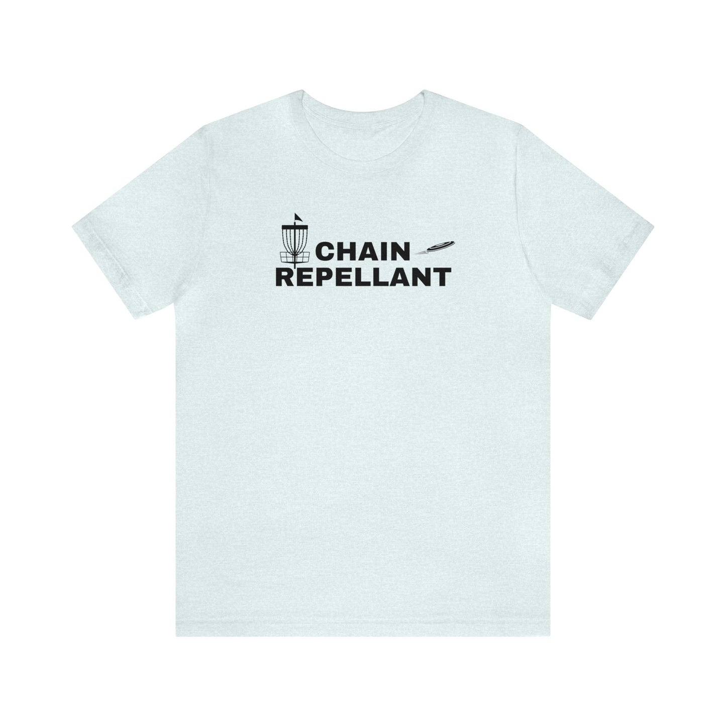 Disc Golf T-shirt - "Chain Repellant"