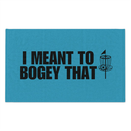 Disc Golf Towel - "Bogey" - Turquoise