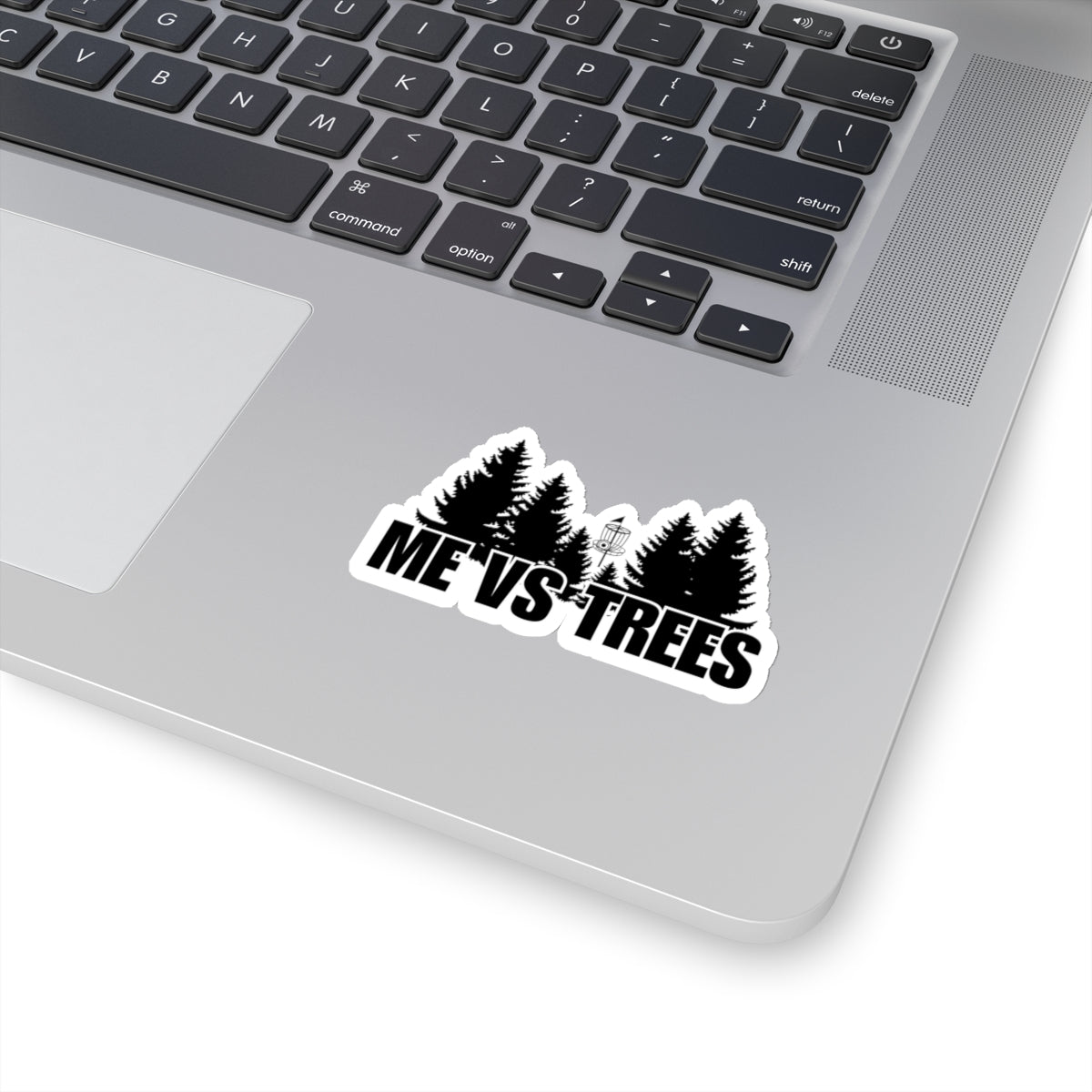 Disc Golf Sticker - "Me VS Trees"