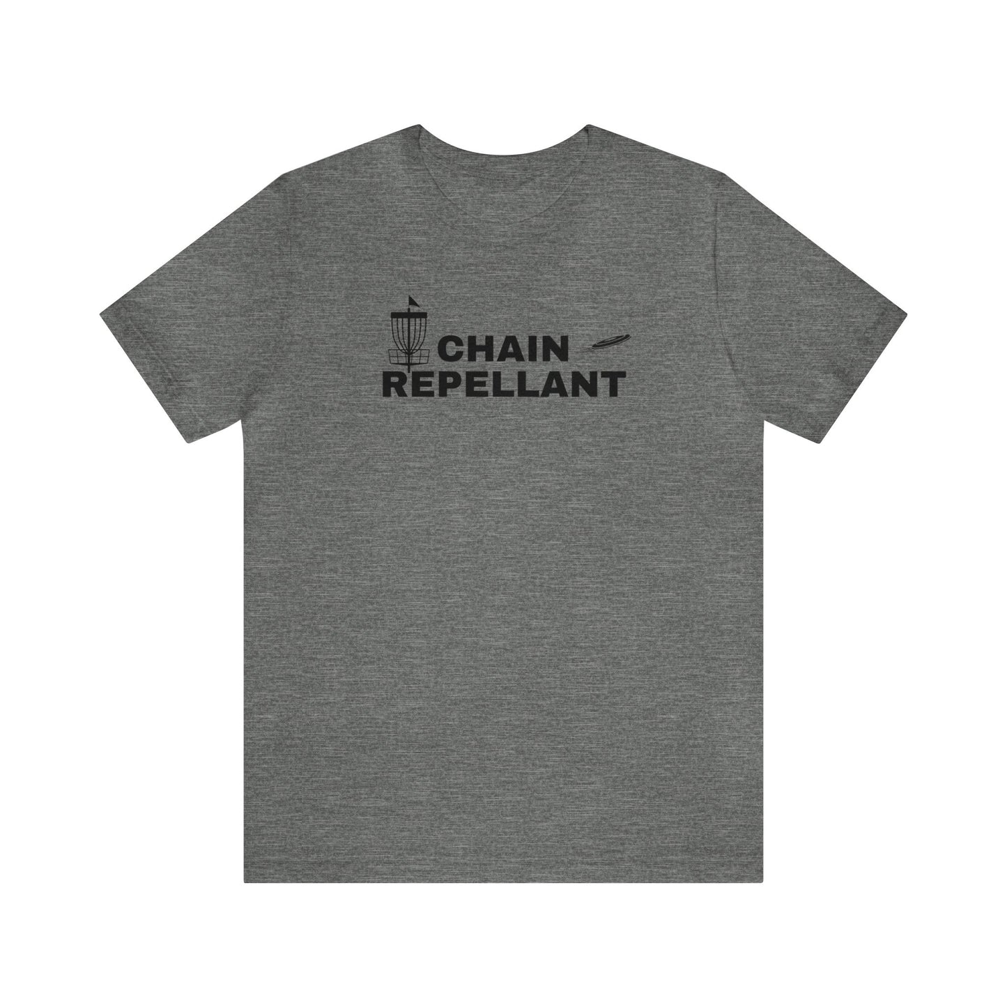 Disc Golf T-shirt - "Chain Repellant"