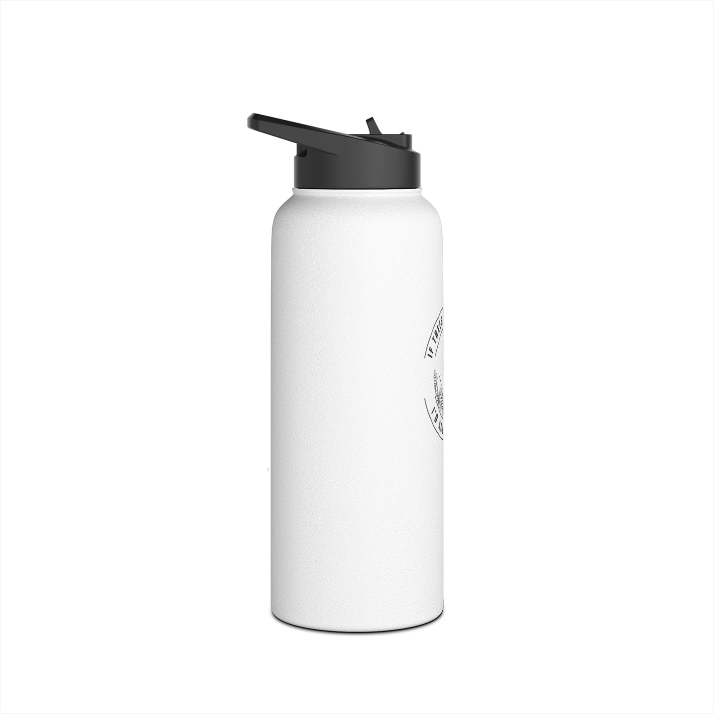 Disc Golf Stainless Steel Water Bottle - "Ace"