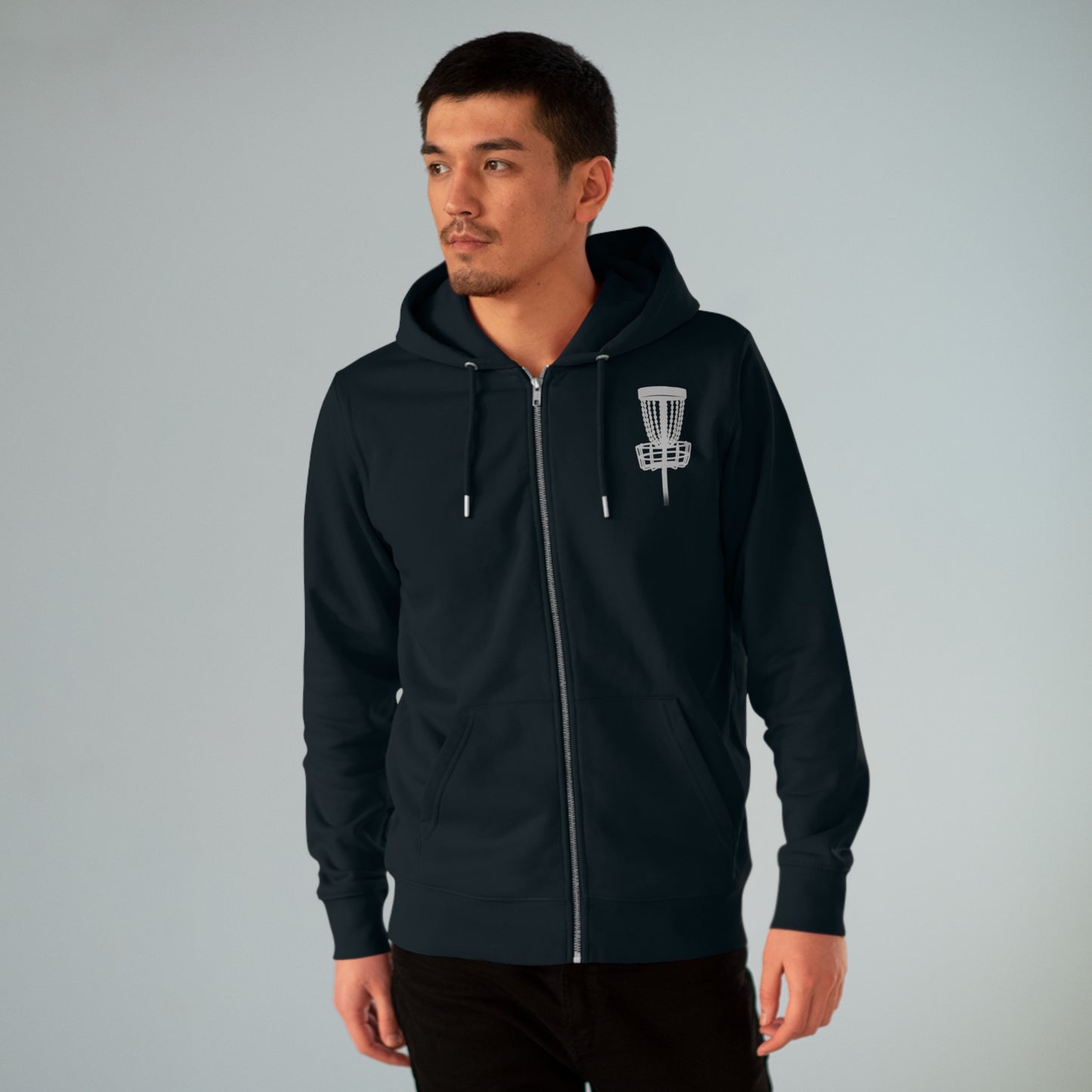 Disc Golf  Zip Hoodie