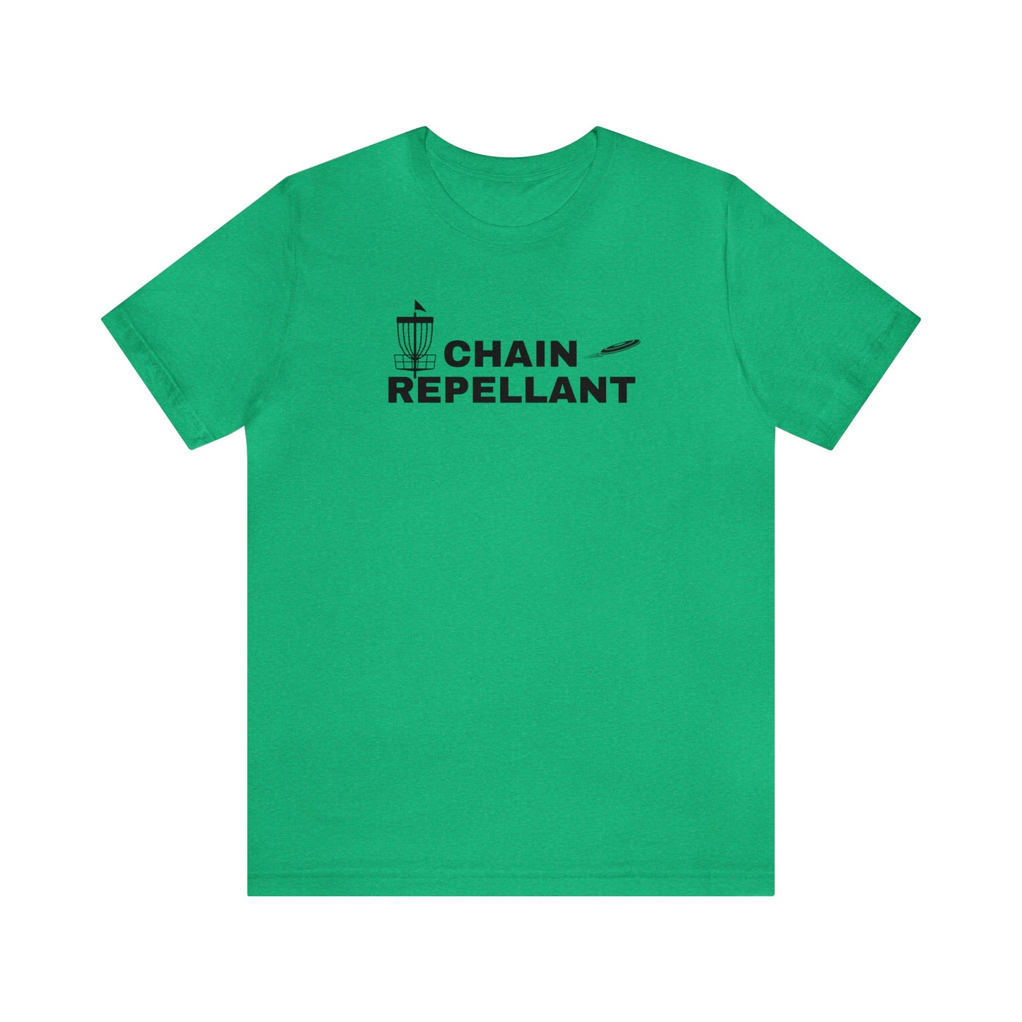 Disc Golf T-shirt - "Chain Repellant"