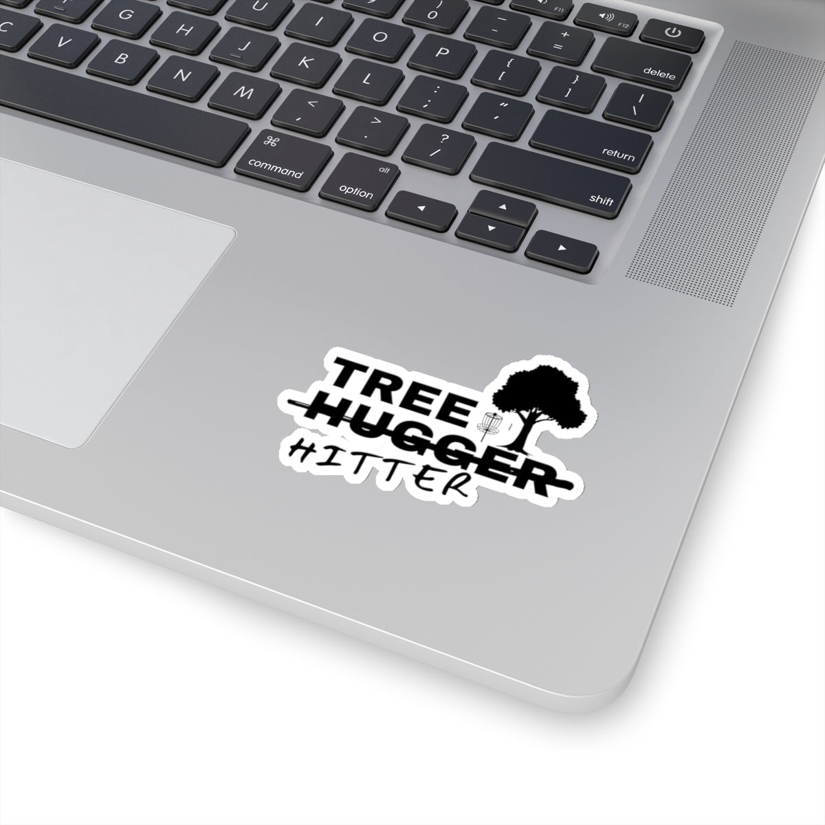 Disc Golf Sticker - "Tree Hugger"