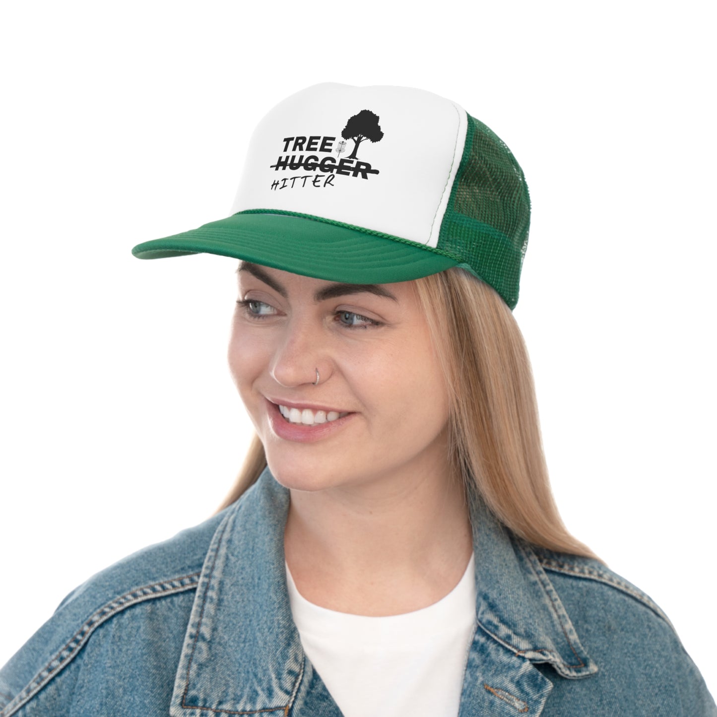 Disc Golf Trucker Cap - "Tree Hugger"