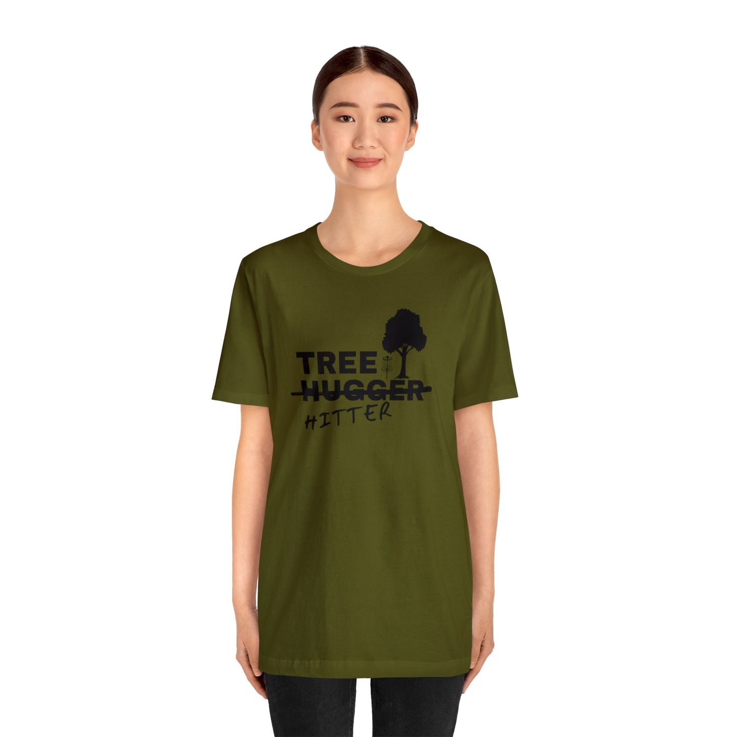 Disc Golf T-Shirt - "Tree Hugger"