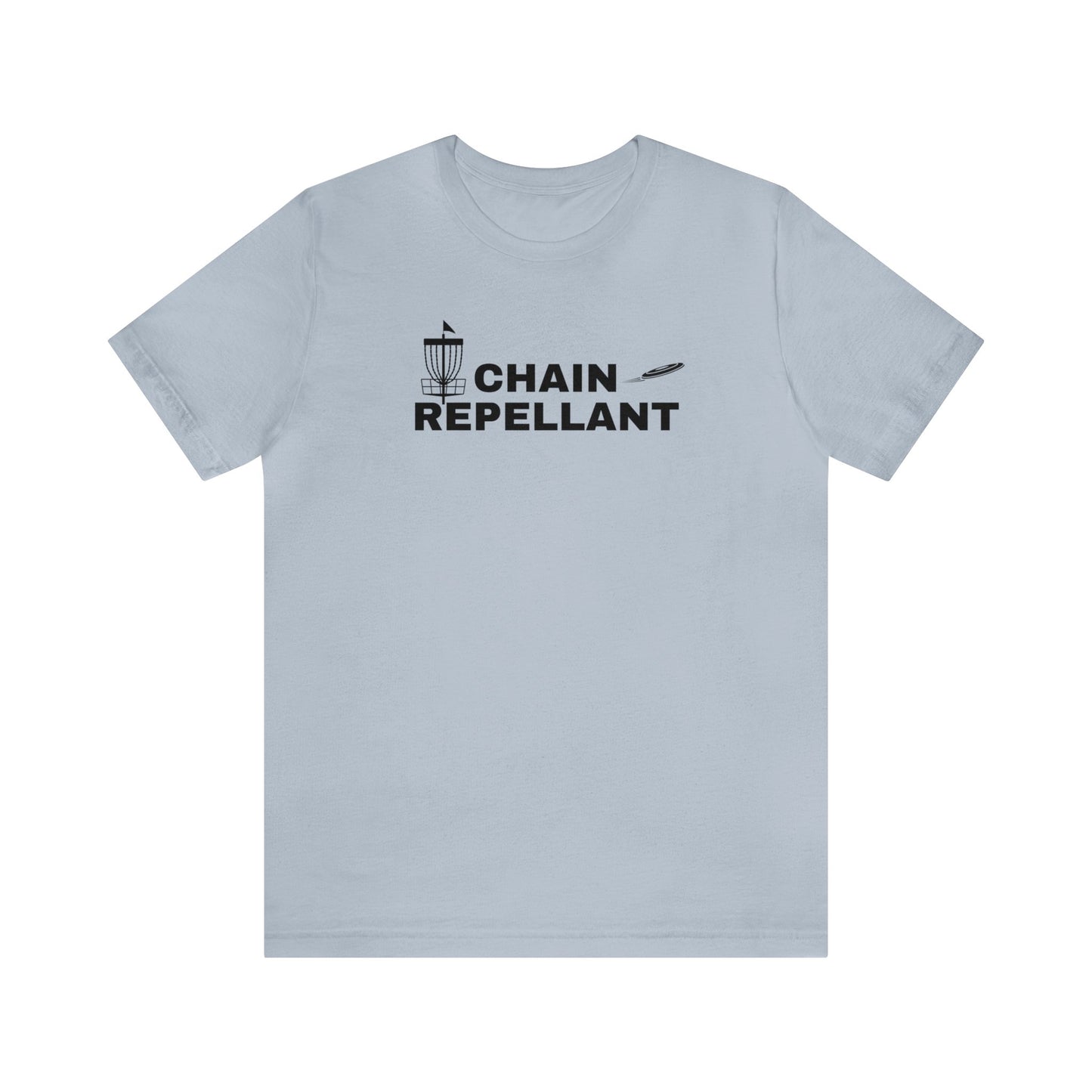 Disc Golf T-shirt - "Chain Repellant"