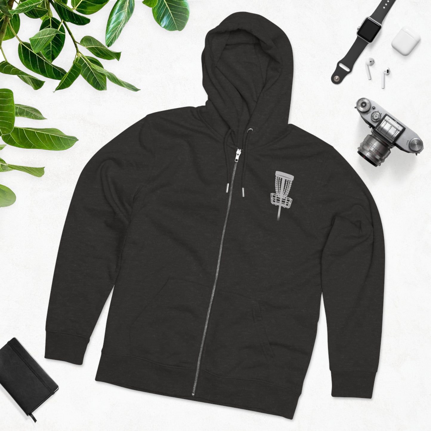 Disc Golf  Zip Hoodie