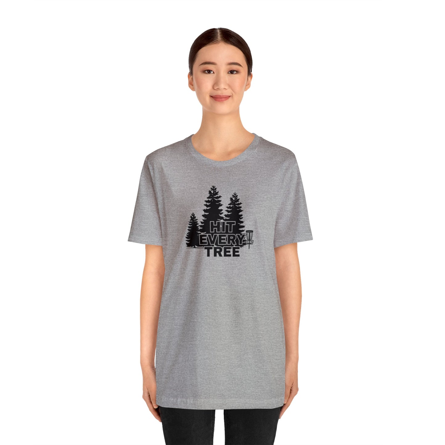 Disc Golf T-Shirt - "Hit Every Tree"