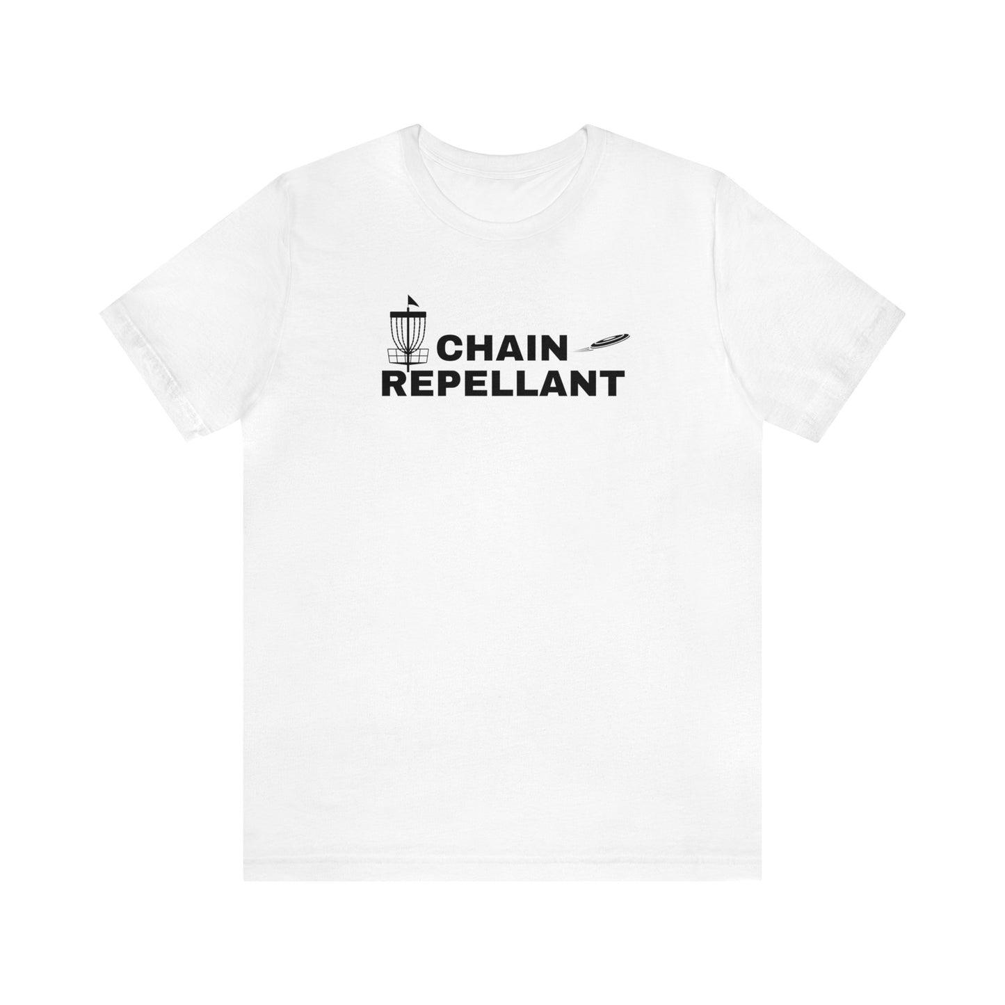 Disc Golf T-shirt - "Chain Repellant"